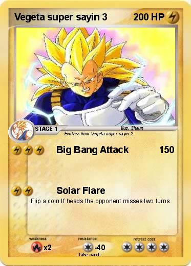 Pokemon Vegeta super sayin 3