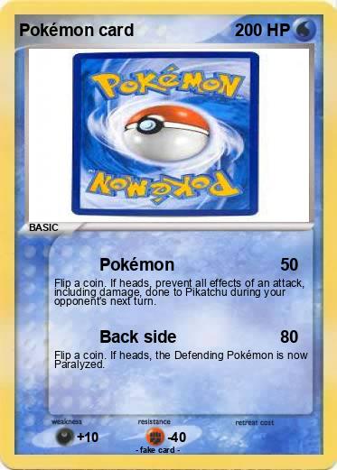 Pokemon Pokémon card