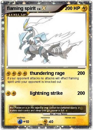Pokemon flaming spirit