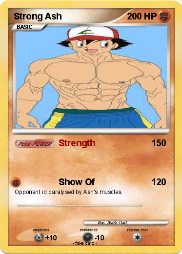 Pokemon Strong Ash