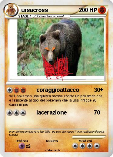 Pokemon ursacross
