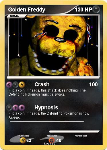 Pokemon Golden Freddy