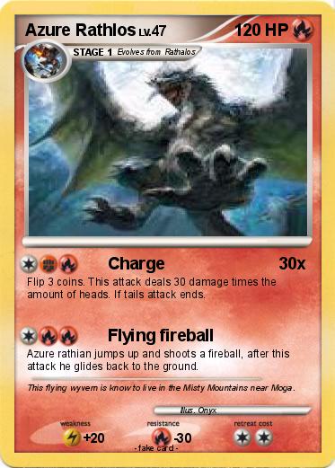 Pokemon Azure Rathlos