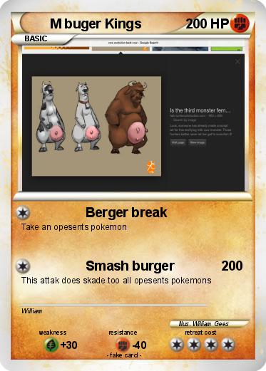 Pokemon M buger Kings