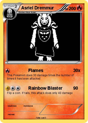 Pokemon Asriel Dremmur