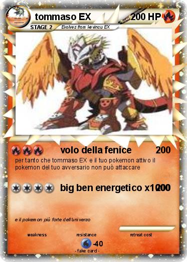 Pokemon tommaso EX