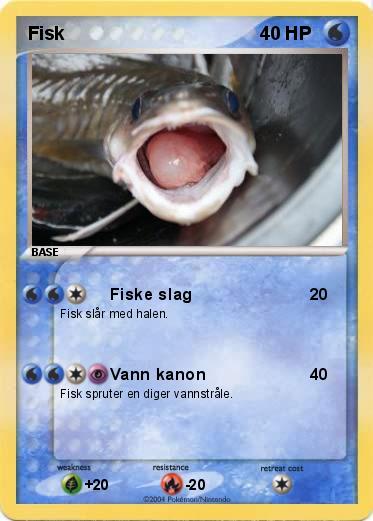 Pokemon Fisk