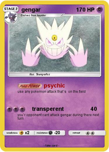 Pokemon gengar
