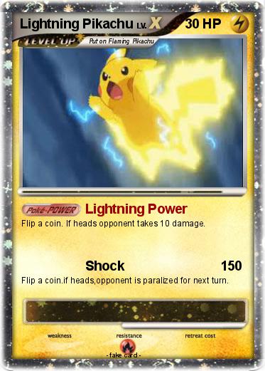 Pokemon Lightning Pikachu