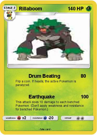Pokemon Rillaboom