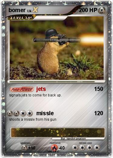 Pokemon bomer
