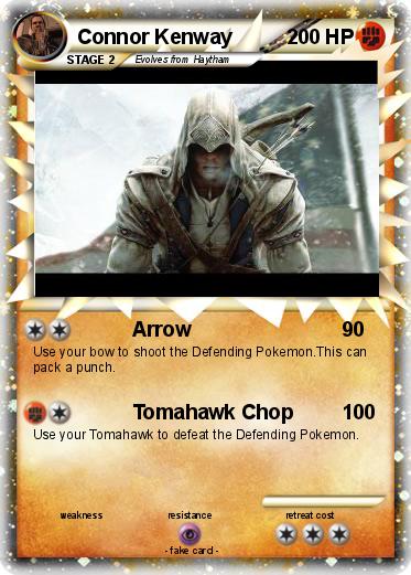 Pokemon Connor Kenway