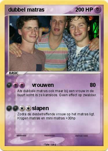 Pokemon dubbel matras