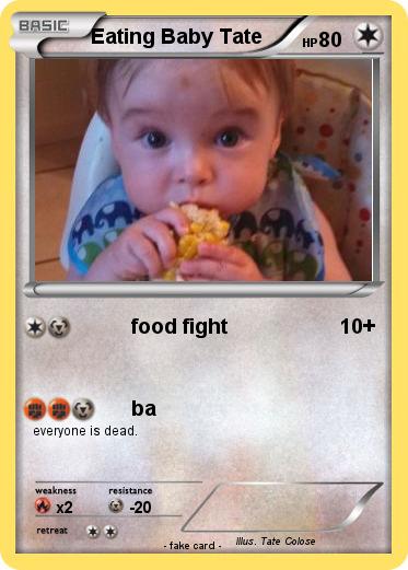 Pokemon Eating Baby Tate
