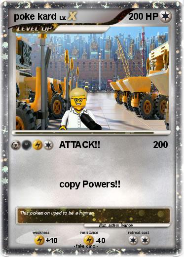Pokemon poke kard