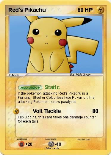 Pokemon Red's Pikachu