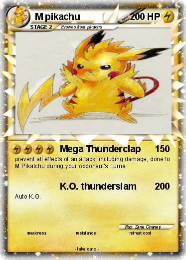 Pokemon M pikachu