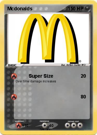 Pokemon Mcdonalds