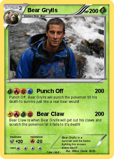 Pokemon Bear Grylls