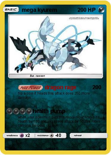 Pokemon mega kyurem