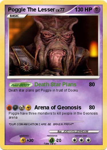 Pokemon Poggle The Lesser