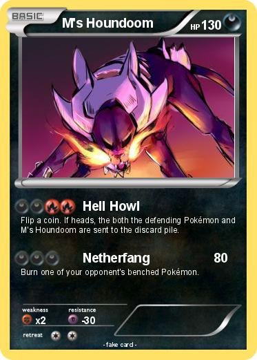 Pokemon M's Houndoom