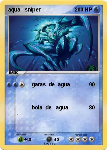 Pokemon aqua   sniper