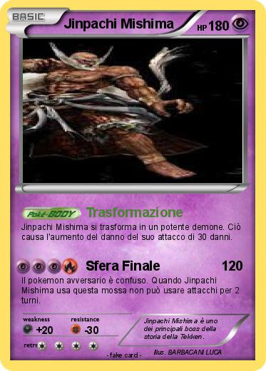 Pokemon Jinpachi Mishima