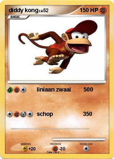 Pokemon diddy kong