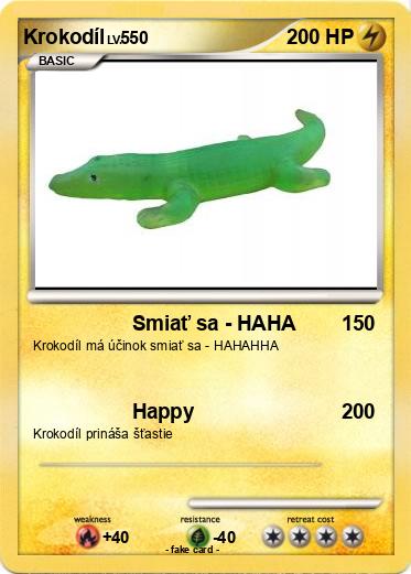 Pokemon Krokodíl