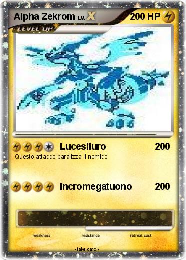 Pokemon Alpha Zekrom