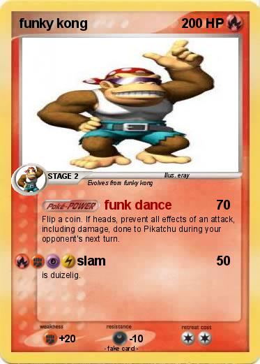 Pokemon funky kong