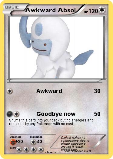Pokemon Awkward Absol