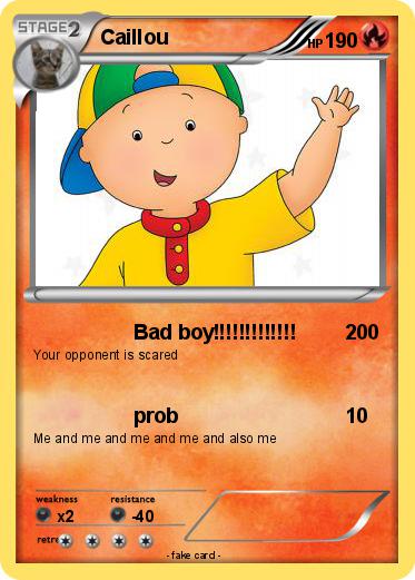 Pokemon Caillou