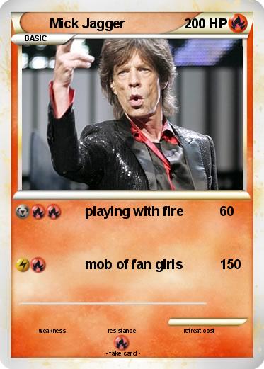 Pokemon Mick Jagger