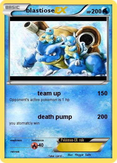 Pokemon blastiose