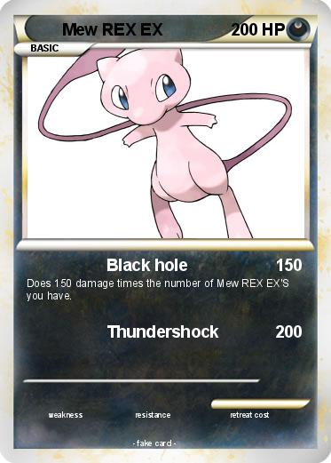Pokemon Mew REX EX