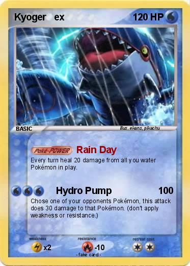 Pokemon Kyoger   ex