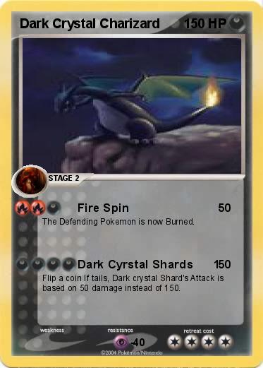 Pokemon Dark Crystal Charizard