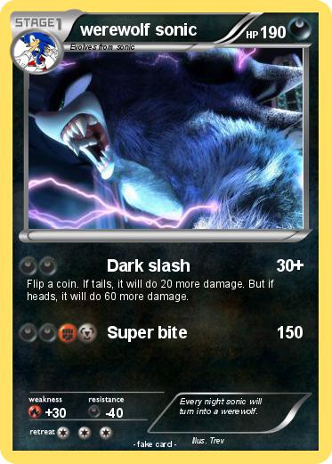 Pokemon werewolf sonic