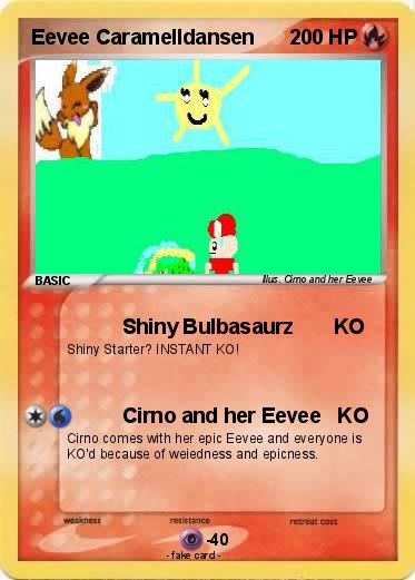 Pokemon Eevee Caramelldansen