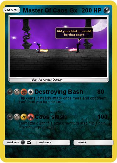 Pokemon Master Of Caos Gx