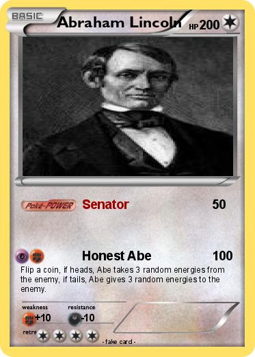 Pokemon Abraham Lincoln