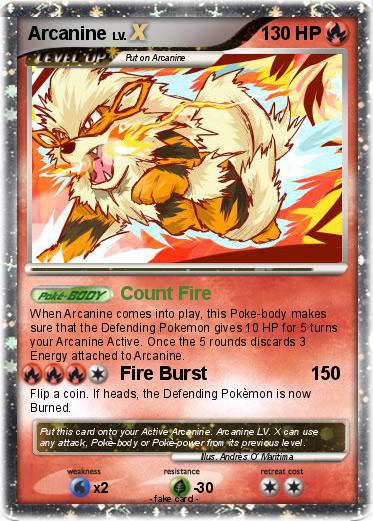 Pokemon Arcanine