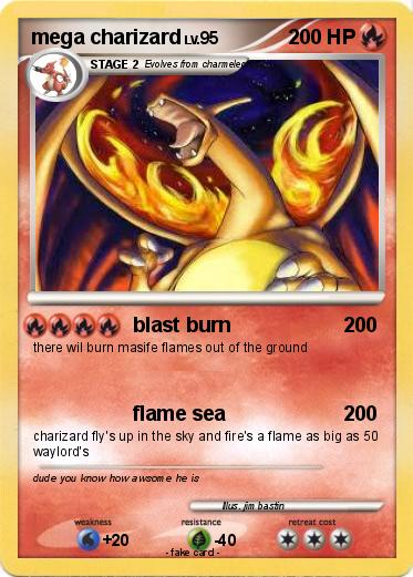 Pokemon mega charizard