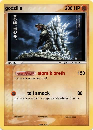 Pokemon godzilla