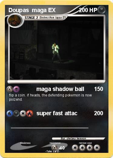 Pokemon Doupas  maga EX