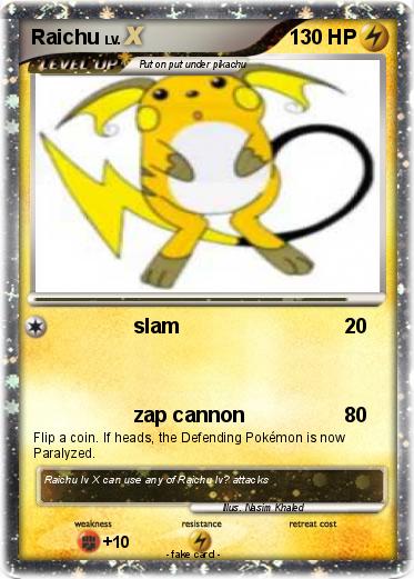 Pokemon Raichu