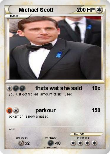 Pokemon Michael Scott