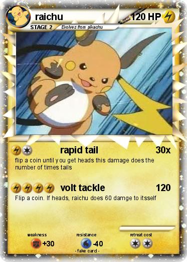 Pokemon raichu